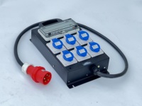 Nouvelle boîte d'alimentation CEE, équipement d'alimentation, 32A 5P 380V 50Hz, boîte d'alimentation, équipement de scène