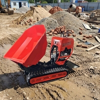 Mini-dumper hydraulique rotatif Archer, chargeur compact multifonctionnel, véhicule de transport, moteur B&S 5000W 12V CE/EPA/Euro 5