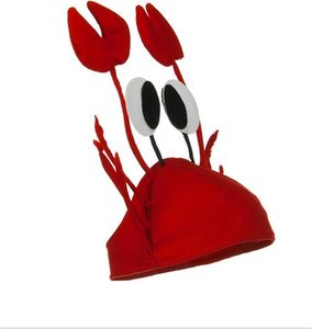 Mới lạ 3D thêu tôm hùm Crawfish cua hải sản hat với móng vuốt Beanies làm từ vải thông thường - Product Image 2