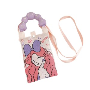 Bolso de hombro cruzado de poliéster con diseño de dibujos animados, <span class=keywords><strong>mini</strong></span>, lindo, de moda, para mujer, ideal para el verano - Product Image 1