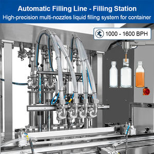 Automatische 1L 5L 20L eetbare kookolie vul- en verpakkingslijn palmolie plantaardige zonnebloemolie flesvulfles- en afsluitmachine - Product Image 3