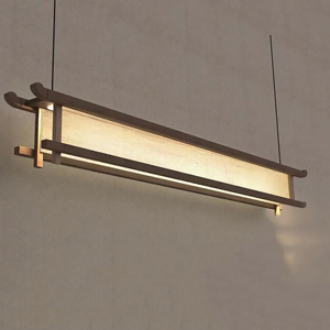 Luminaire suspendu pour îlot de cuisine moderne de luxe, style <span class=keywords><strong>scandinave</strong></span>, lustre linéaire, bande LED de taille moyenne pour <span class=keywords><strong>salle</strong></span> à <span class=keywords><strong>manger</strong></span> et décoration - Product Image 2