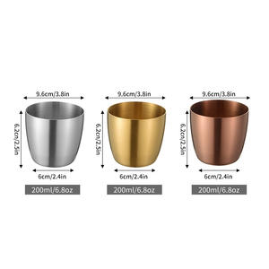 مجموعة أكواب ويسكي دوارة من الفولاذ المقاوم للصدأ 304 للبوربون والسكوتش والكونياك والبراندي والتيكيلا، هدايا للشرب في البار - Product Image 6