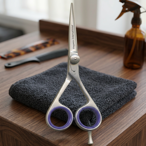 Professional Model Stainless Steel Convex Edge Right-Handed Scissors - Product Image 3
