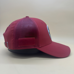 หมวกแก๊ปนักแข่ง Mahindra Racing Formula <span class=keywords><strong>E</strong></span> Oliver Rowland 0 สำหรับผู้ชาย สีแดง ลายตัวอักษร  ผลิตจากโพลีเอสเตอร์ 100% สำหรับกีฬาแข่งรถ - Product Image 5