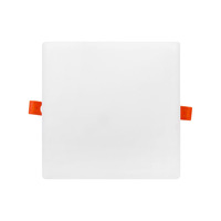 Plafonnier LED encastré rond, ultra-plat, pour usage commercial, 9W, 18W, 24W, 36W