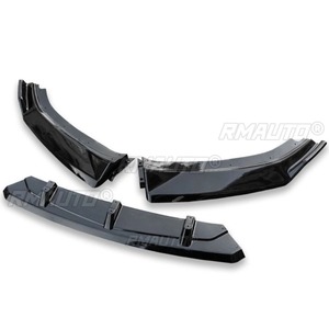 For VW Sagitar 2019-2021 Body Kit Front Bumper <b>Lip</b> <b>Splitter</b> Glossy Black Sport Style Front Bumper Spoiler Car Accessories - Product Image 5