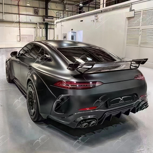 Bộ body kit widebody cho Mercedes AMG GT63, GT50, GT43, bao gồm cản trước bằng sợi carbon, ốp hông, vòm bánh xe, cánh gió sau và khuếch tán sau. - Product Image 3