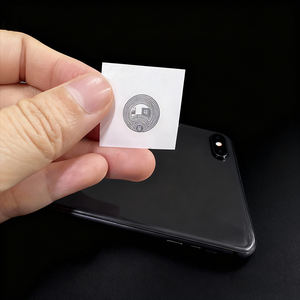 Миниатюрная программируемая <span class=keywords><strong>RFID</strong></span>-метка из ПВХ, 15 мм, Ntag213/215, NFC-наклейка, круглая, с URL-ссылкой, текстом, записываемая - Product Image 3