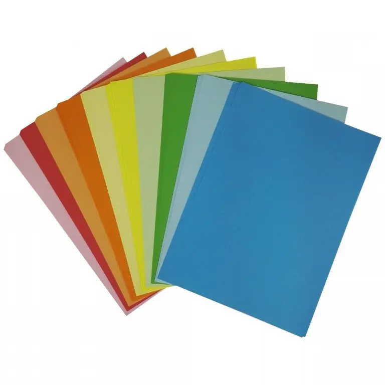 High Quality Cardstock Paper Virgin Cardstock Paper 300GSM Origami Colored Cardstock Color Paper For Sale