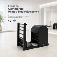 Baril d'escalade Pilates – Équipement de fitness commercial réglable avec finition métallique durable vernie au four pour la santé corporelle
