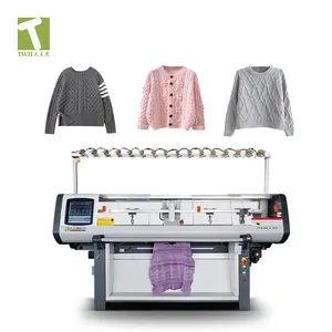 High Quality Single System Computer High Speed Fully Automatic Sweater Collar Knitting Machine