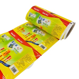 Bolsa de helados POPSICLES Túi kem ở dạng cuộn bao bì ép giấy gói cuộn phim Pouch Popsicle bao bì túi - Product Image 1