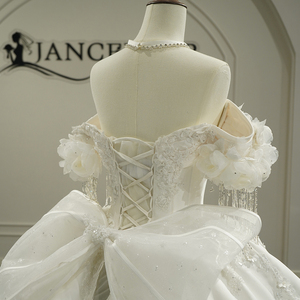 Gt26027 Exquisite Tailored Wedding Dresses Ball Gowns Rhinestone <b>Sequins</b> Embroidery Vintage Vestido De Noiva Jancember - Product Image 5