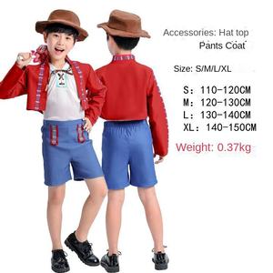 أزياء مهرجان أكتوبر للهالوين ، ملابس للوالدين والأطفال ، عروض فنية ثقافية ، بدلات خادمة عرقية - Product Image 4