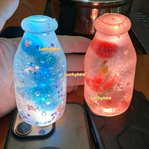 <b>Glitter</b> Ice Cube Squishy Fidget Toys, Squishy Cube Stress <b>Balls</b> for Adults & Kids, Slow Rising Stress Relief Toys - Product Image 5