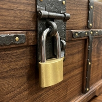LYA 40MM Chine Lianyi Lock Manufacturer Vente en gros Cadenas de sécurité en laiton à crochet rond