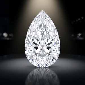Diamant de forme poire cultivé en laboratoire certifié IGI 3 carats Couleur F VS1 - Product Image 2