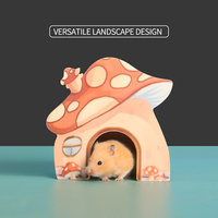 Nouveau Nid Jouet Adorable pour Rats et Hamsters – Idéal pour Mini Animaux, Souris, Petaurs du Sucre, Chinchillas, Hamsters Nains