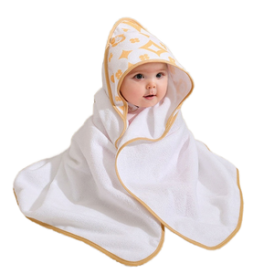 Toalla de baño de microfibra Capa Bebés Niños Ecológico Tejido cuadrado Poliéster Dibujos animados Impreso Capucha Directo Fábrica Hogar Baño - Product Image 1