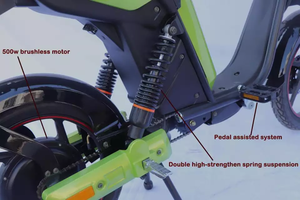 <span class=keywords><strong>2022</strong></span> nouveau cyclomoteur électrique 500w moteur moto électrique ebike moto électrique - Product Image 5