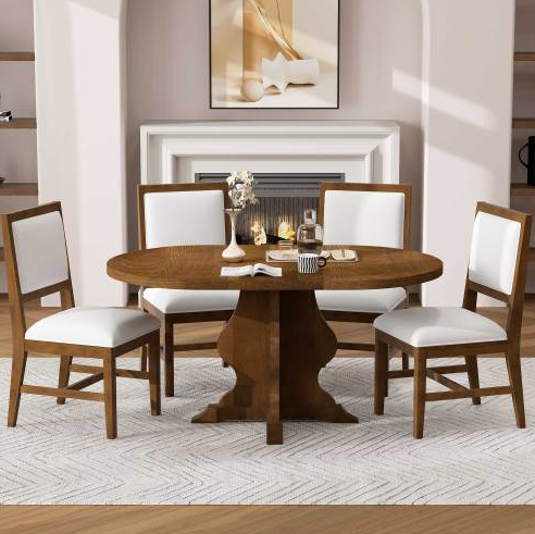Marron + Bois massif + MDF