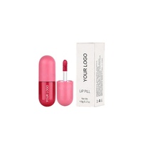 Vente en gros Offre Spéciale 5 couleurs vin rouge à lèvres mat longue durée imperméable à l'eau teinte pour les lèvres ensemble Mini brillant à lèvres