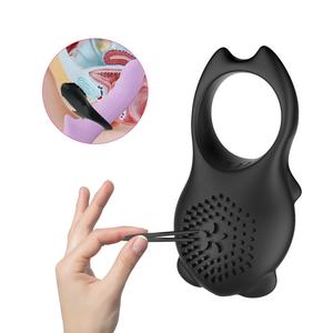 Anello Vibrante per Pene OEM a Forma di Farfalla per Massaggio e Ingrandimento <span class=keywords><strong>Maschile</strong></span> - Product Image 5