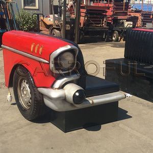 Tùy Chỉnh Công Nghiệp Phong Cách Kim Loại Thanh Sofa Thiết Lập Steampunk Cổ Điển Xe Mô Hình Cho Trang Trí Nội Thất Retro Đồ Nội Thất Cổ Điển Với Chủ Đề Thời Trang - Product Image 5