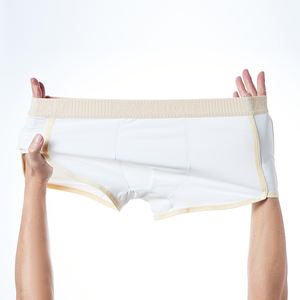 8207 Boxers en soie glacée pour hommes, sous-vêtements d'été décontractés, pantalons de <span class=keywords><strong>pyjama</strong></span>, caleçons en stock, usine chinoise - Product Image 3