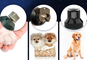 Meuleuse à ongles électrique de luxe à 5 vitesses pour animaux de compagnie avec lumière LED coupe-ongles en plastique pour chien et chat et outil de toilettage des pattes - Product Image 3