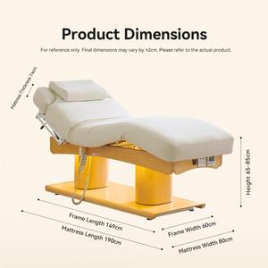 <span class=keywords><strong>เตียง</strong></span>เสริมความงาม<span class=keywords><strong>ไฟฟ้า</strong></span> YINGPAI รุ่นหรูหรา ทำจากไม้ 4 มอเตอร์ พร้อมระบบทำความร้อน สำหรับทำทรีทเมนท์ใบหน้า ผลิตจากโรงงาน ใช้สำหรับสปาและนวด มีพอร์ต USB คู่ - Product Image 6