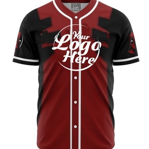 Men's Custom Logo Breathable Quick Dry Short-Sleeved <b>Baseball</b> Jersey Cardigan Loose Uniform <b>Sets</b> Plus Size T-Shirt - Product Image 4