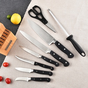 Blocs <span class=keywords><strong>de</strong></span> <span class=keywords><strong>couteaux</strong></span> professionnels en acier inoxydable, pour Chef <span class=keywords><strong>de</strong></span> cuisine, art découpe bois, vente en gros, 1 ensemble <span class=keywords><strong>de</strong></span> 16 pièces - Product Image 3