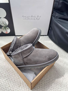 รองเท้าลุยหิมะของผู้หญิงกันน้ำนุ่มอุ่นหัวกลมสำหรับผู้ใหญ่กลางแจ้งสไตล์ลำลอง - Product Image 3