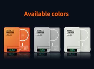 <span class=keywords><strong>Batterie</strong></span> <span class=keywords><strong>externe</strong></span> magnétique sans fil 20W, créative et portable, 10000 mAh, charge rapide, <span class=keywords><strong>batterie</strong></span> <span class=keywords><strong>externe</strong></span> en alliage d'aluminium avec support - Product Image 2