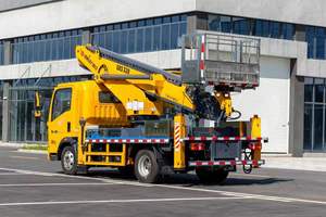 รถกระเช้าติดตั้งบนรถบรรทุกดีเซล HOWO ใหม่ ยกสูง 33 เมตร มาตรฐานไอเสียยูโร 3 และเครื่องยนต์ <150 แรงม้า - Product Image 5