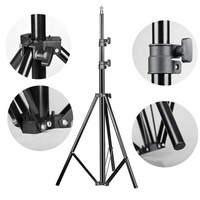 Tripod ponsel 1.6M murah, dudukan tripod dengan lampu cincin selfie