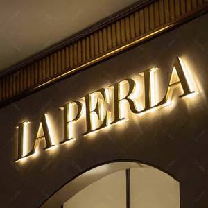 لافتة مضيئة بتقنية LED ثلاثية الأبعاد مخصصة لشعار الأعمال، حروف معدنية/أكريليك للإعلانات الخارجية ولافتات الاستقبال - Product Image 5