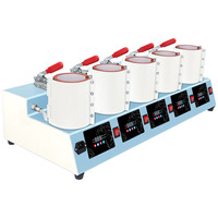Machine de transfert par sublimation 5 en 1, pressoir à chaud, imprimante, tasses pour sublimation 11oz, offre spéciale,