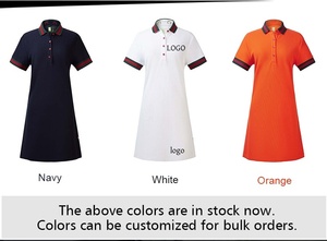 Camiseta larga de verano personalizada para mujer, camiseta <span class=keywords><strong>Polo</strong></span> elástica cómoda para vestido <span class=keywords><strong>Polo</strong></span> - Product Image 4