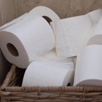 Toptan özel baskılı toplu 300G banyo tuvalet kağıdı kağıt bakire odun hamuru tuvalet kağıdı rulo