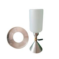 Cône de densité de sable de laboratoire durable pour les chantiers de construction, kit de test de sol