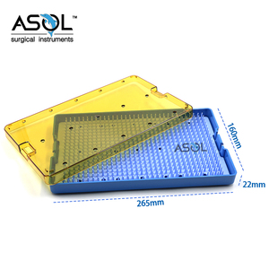Base autoclavable alfombrilla de silicona cubierta transparente bandeja de esterilización Instrumentos - Product Image 2