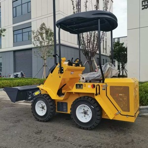 Mini-chargeur sur roues, moteur à essence, système de surveillance à distance, utilisation sur chantier - Product Image 3