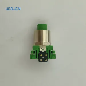 Yüksek maliyet performansı PCB İletişim M12 d-kodlu 4 pin dişi konnektör açılı soket