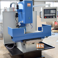 Nouvelle fraiseuse verticale automatique à 3 axes HUASHUO XK7136, outil de travail des métaux de haute précision, tête rotative universelle GSK/FANUC
