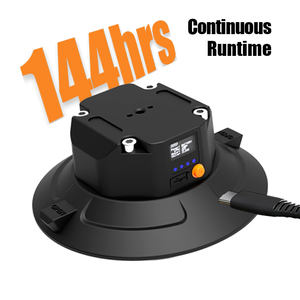 Ventouse électrique étanche IP65 de 6 pouces pour montage de caméra sur capot de voiture, ventouse intelligente avec indicateur d'avertissement de pression pour <span class=keywords><strong>GoPro</strong></span> - Product Image 3