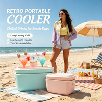 Glacière isotherme souple portable en PP rotomoulé avec logo personnalisé pour aliments, poisson et camping