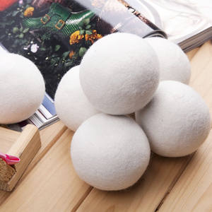 Boules de séchage écologiques Taixiang 100% laine (6-10 cm) - Couleurs gris/blanc pour usage domestique - Product Image 5